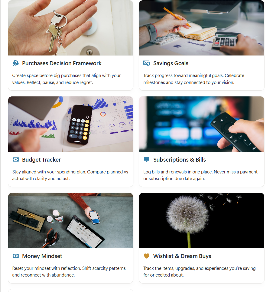 Finance & Lifestyle Notion Template