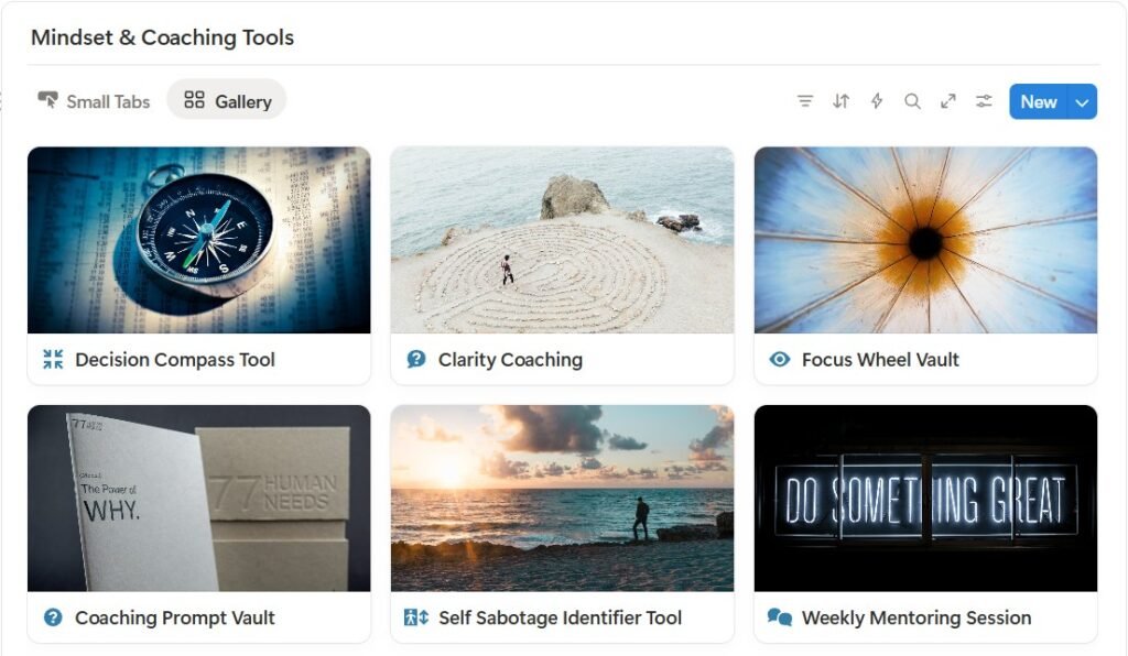 Mindset Notion Template